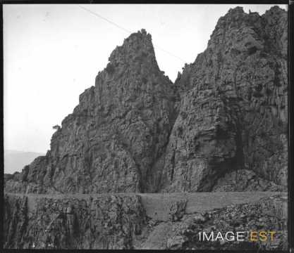 Route dans les calanques (Piana)