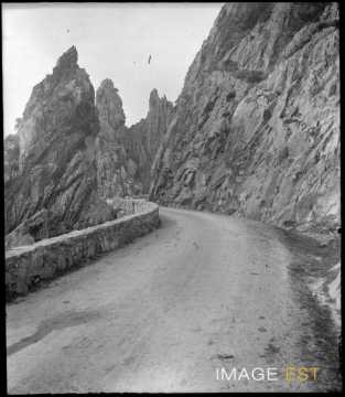 Route dans les calanques (Piana)
