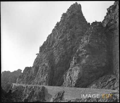 Route dans les calanques (Piana)