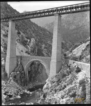 Viaduc Eiffel sur le Vecchio (Vivario)