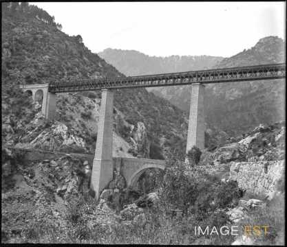 Viaduc Eiffel sur le Vecchio (Vivario)