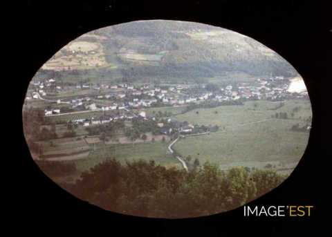 Panorama d'un village (Meurthe-et-Moselle)