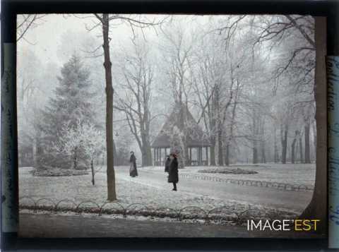 Parc de la Pépinière en hiver (Nancy)