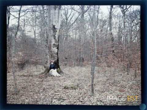 Femme en forêt (Meurthe-et-Moselle)
