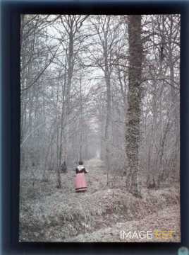 Femme en forêt (Meurthe-et-Moselle)