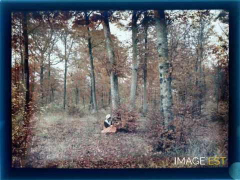 Femme en forêt (Meurthe-et-Moselle)
