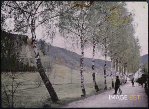 Hommes à bicyclette (Schoenau)