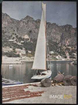 Marins sur un voilier (Beaulieu-sur-Mer)