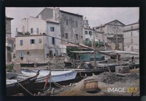 Barques amarrées (Martigues)