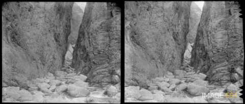 Gouffre et rue d'Enfer (Bagnères-de-Luchon)