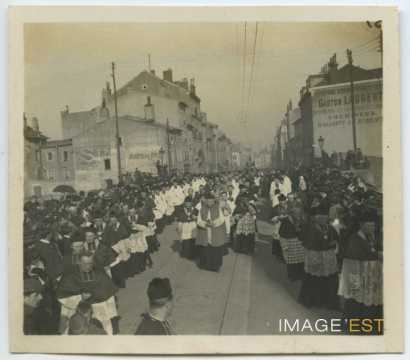 Funérailles du cardinal Mathieu (Nancy)