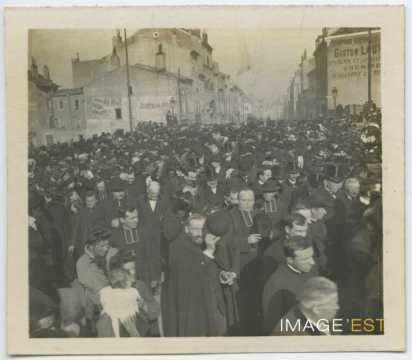 Funérailles du cardinal Mathieu (Nancy)