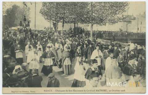 Funérailles du cardinal Mathieu (Nancy)