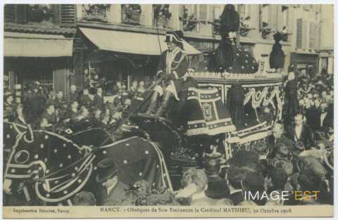 Funérailles du cardinal Mathieu (Nancy)