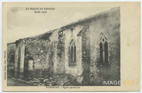 Église paroissiale en ruine (Vitrimont)