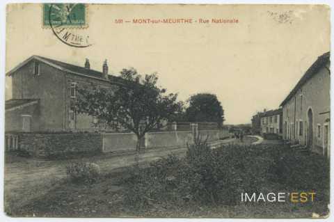 Rue Nationale (Mont-sur-Meurthe)