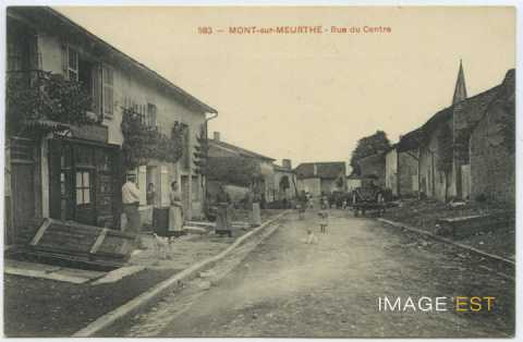 Rue du Centre (Mont-sur-Meurthe)