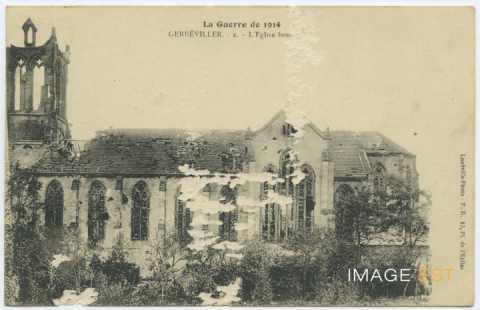 Église en ruine (Gerbéviller)