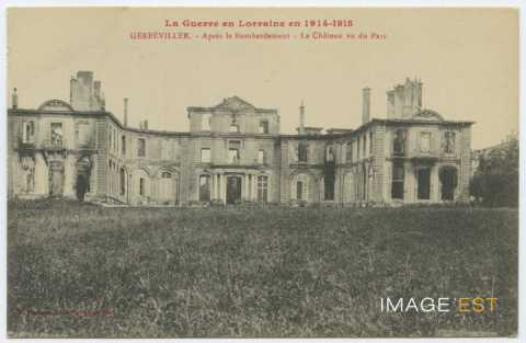 Château en ruine (Gerbéviller)