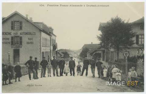 Frontière franco-allemande (Deutsch-Avricourt)