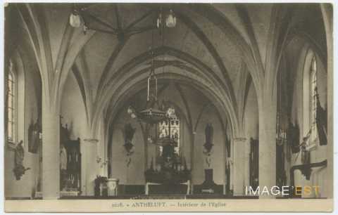 Intérieur de l'église (Anthelupt)
