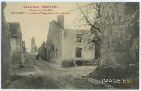 Maisons bombardées (Anthelupt)