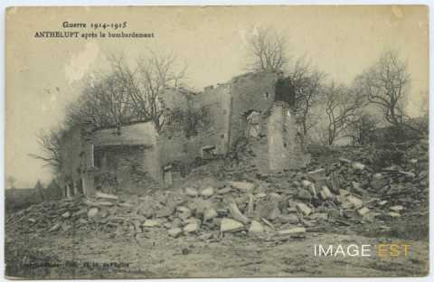 Maison bombardée (Anthelupt)