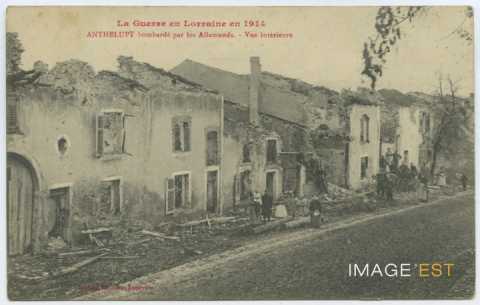 Maisons bombardées (Anthelupt)