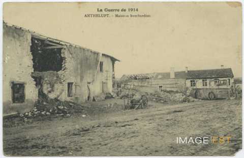 Maisons bombardées (Anthelupt)