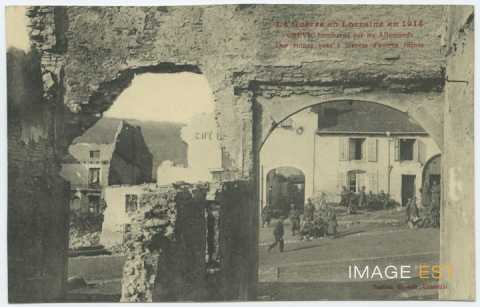 Maisons détruites (Crévic)