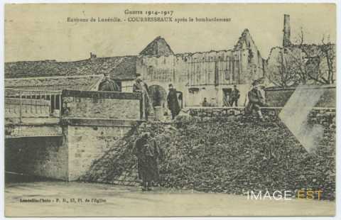 Bâtiments détruits (Courbesseaux)