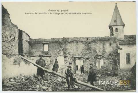 Bâtiments détruits (Courbesseaux)