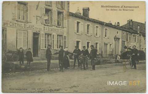 Adieux des réservistes (Arracourt)