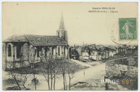 Église détruite (Maixe)