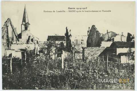 Maixe bombardée (Meurthe-et-Moselle)