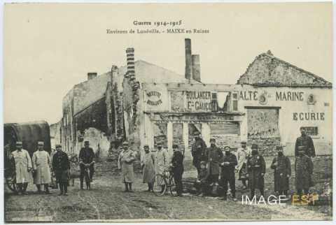 Maisons détruites (Maixe)