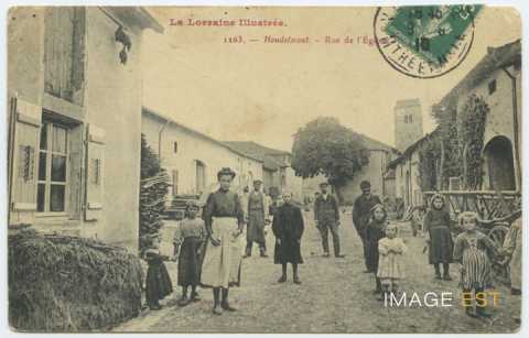 Rue de l'Église (Houdelmont)