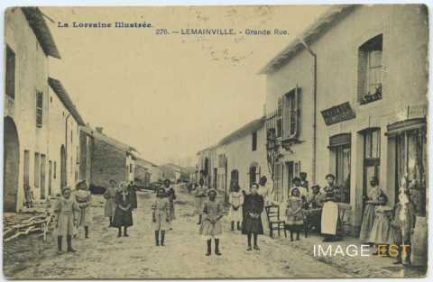 Grande rue (Lemainville)
