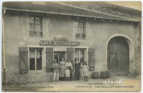 Café restaurant A. Barthelémy (Lemainville)
