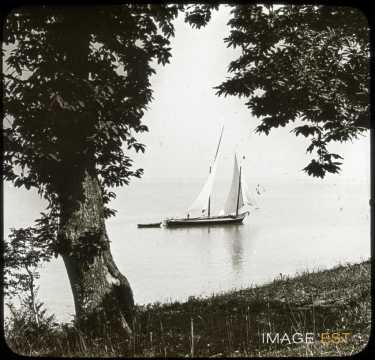 Bateau à voiles (Genève)