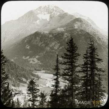 Vue du Schafberg (Pontresina)