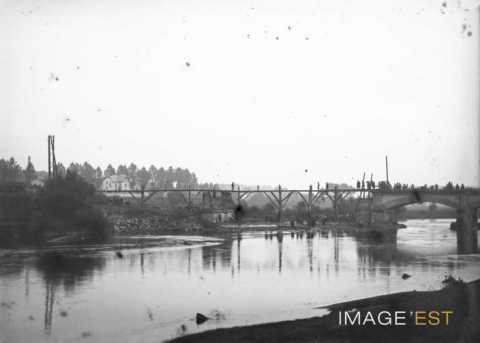Réfection d'un pont (Dombasle-sur-Meurthe)