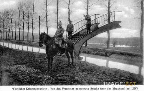 Soldats allemands (Liny-devant-Dun)