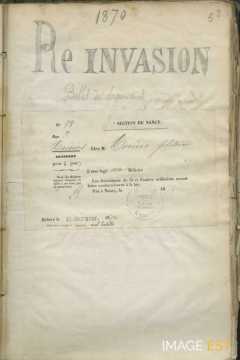 Billet de logement (manuscrit Morius 86)