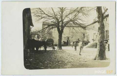 Cour du château (Hattonchâtel)