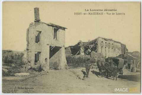 Maisons détruites (Essey-et-Maizerais)