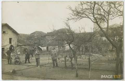 Soldats allemands (Essey-et-Maizerais)