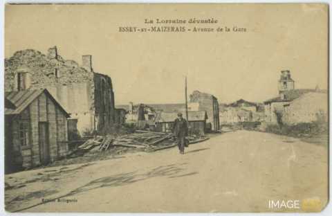 Avenue de la Gare (Essey-et-Maizerais)