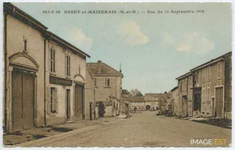 Rue du 12 septembre 1918 (Essey-et-Maizerais)
