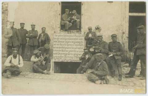 Soldats allemands (Essey-et-Maizerais)